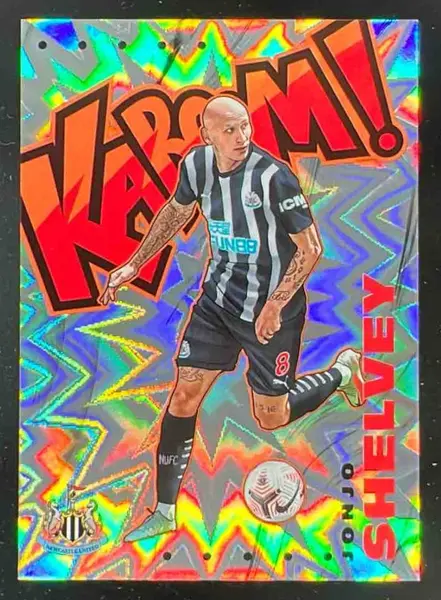2020 Panini Prizm Premier League Kaboom SSP #13 Jonjo Shelvey
