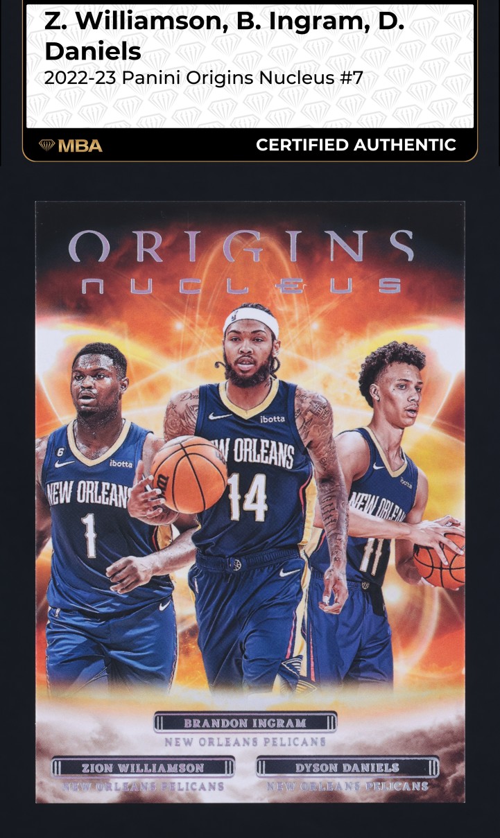 Dyson Daniels #7 2022 Panini Chronicles Draft Picks Basketball Gamma Rays