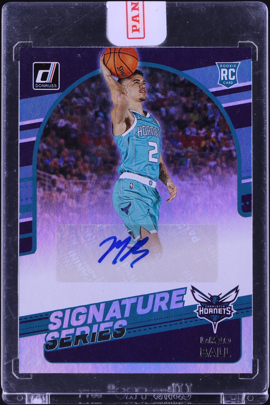 2020 Donruss Signature Series LaMelo Ball ROOKIE AUTO #SG-LAM