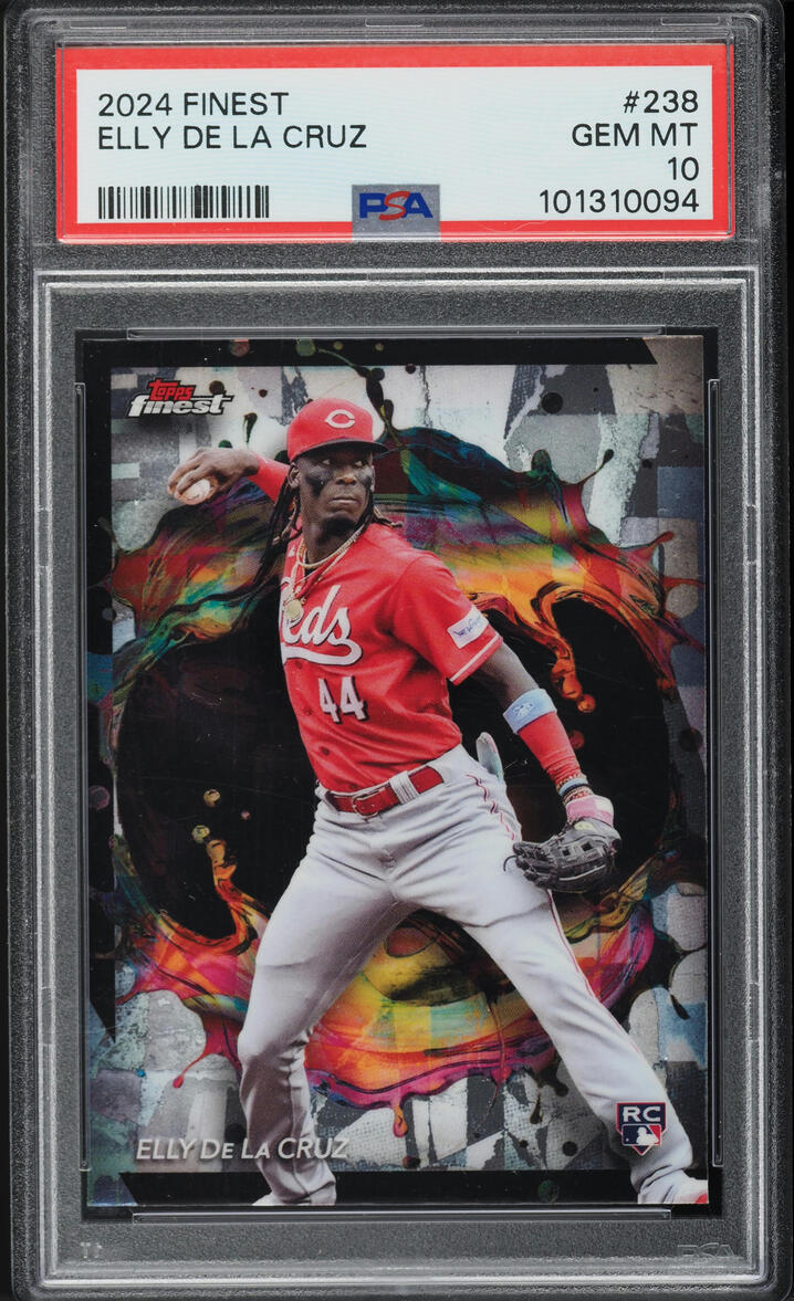 2024 Finest Elly De La Cruz ROOKIE #238 PSA 10 GEM MINT