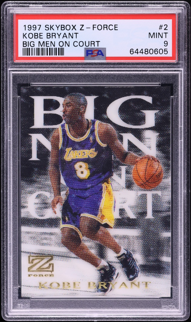 Kobe Bryant 1997 Skybox Z-Force #2BMOC Big Men on Court Price