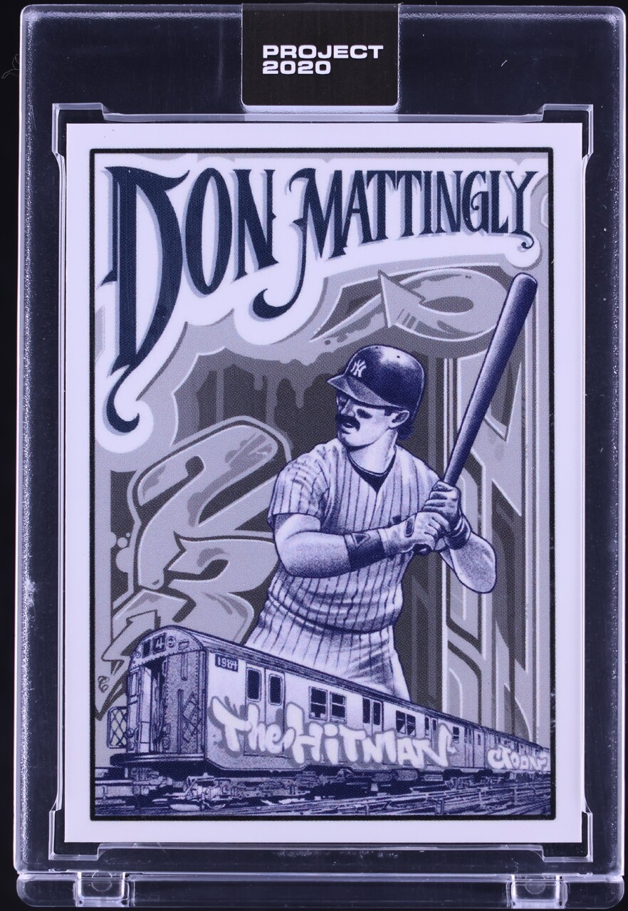 2020 Topps Project 2020 By Mister Cartoon Don Mattingly #95
