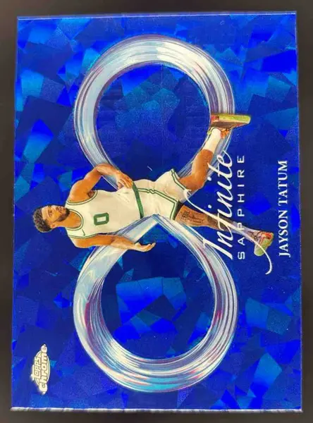 2023-24 Topps Chrome Sapphire Infinite #I-2 Jayson Tatum