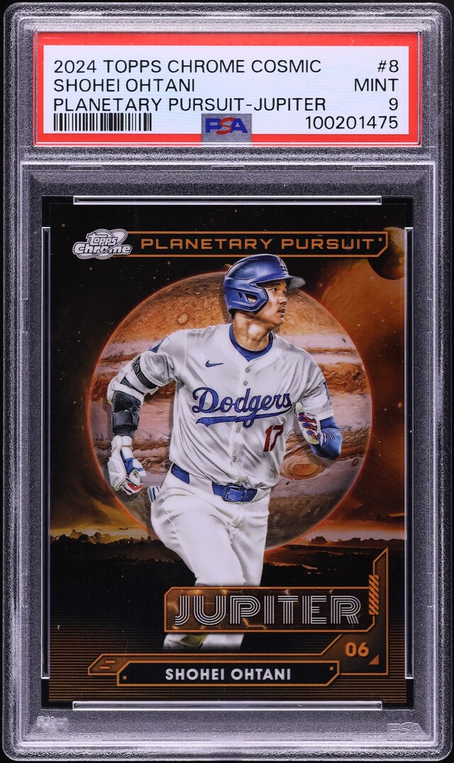 2024 Topps Chrome Cosmic Planetary Pursuit Jupiter Shohei Ohtani #8 PSA 9 MINT
