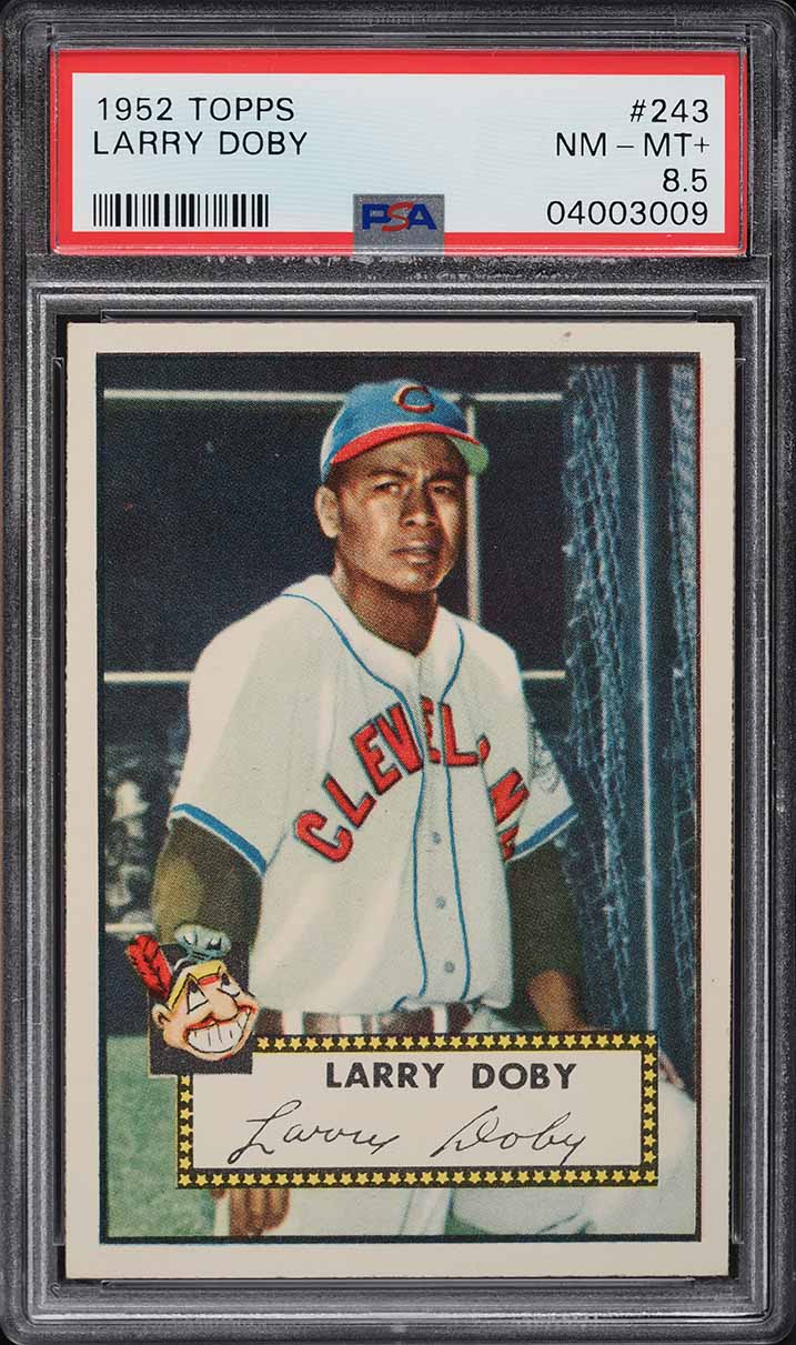 1952 Topps Larry Doby #243 PSA 8.5 NM-MT+
