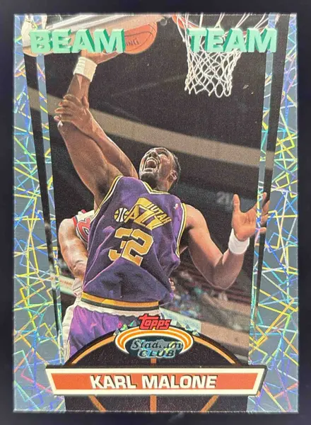 1992-93 Topps 93 Stadium Club Beam Team #17 Karl Malone