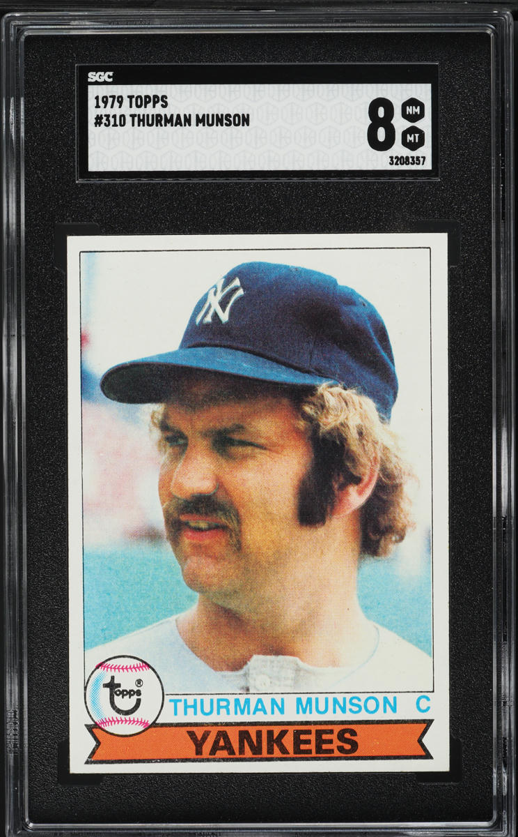 1979 Topps Thurman Munson #310 SGC 8 NM-MT
