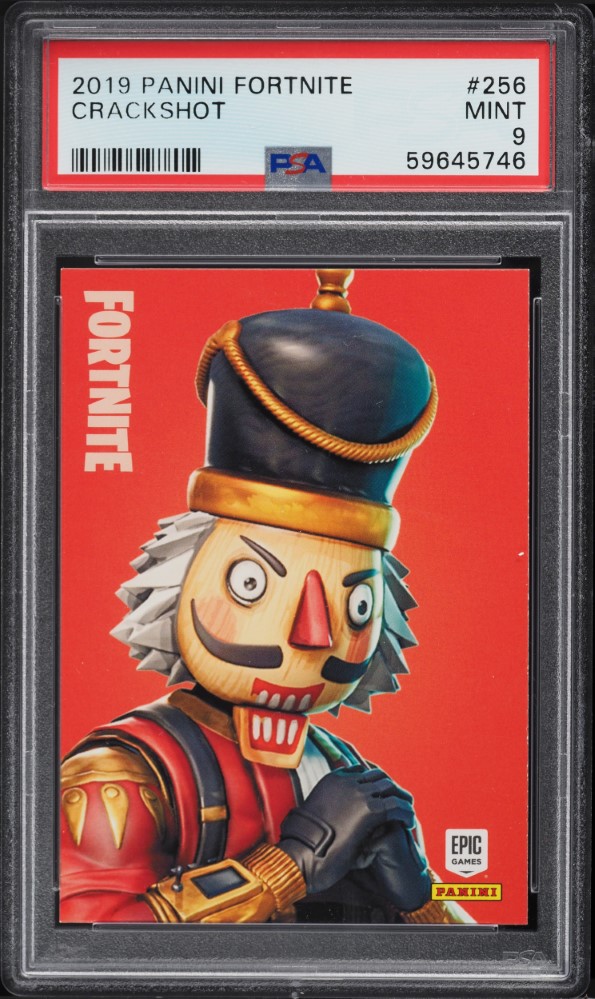 2019 Panini Fortnite Series 1 Crackshot #256 PSA 9 MINT
