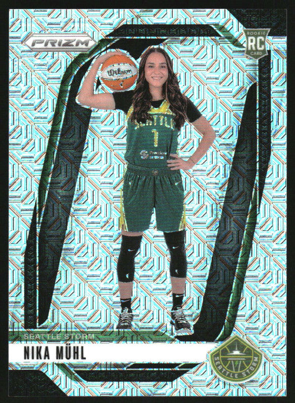 2024 Panini WNBA Prizm Mojo Prizm #146 Nika Muhl RC /25