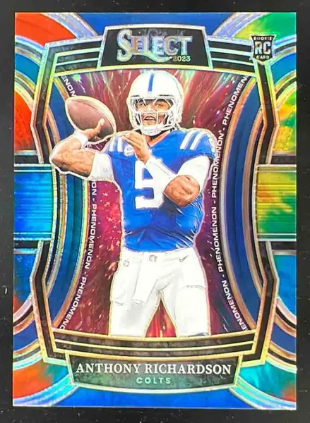 2023 Panini Select Phenomenon Tie Dye Prizm #PH-ARI Anthony Richardson RC /25