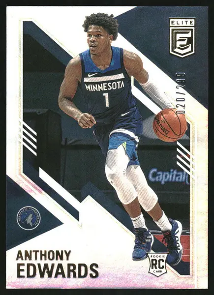 2020-21 Panini Panini Donruss Elite #135 Anthony Edwards RC /299