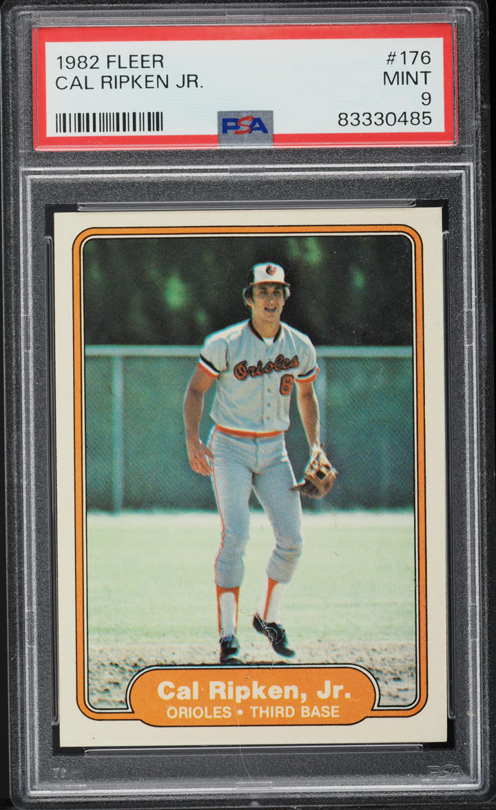 1982 Fleer Cal Ripken Jr. ROOKIE #176 PSA 9 MINT