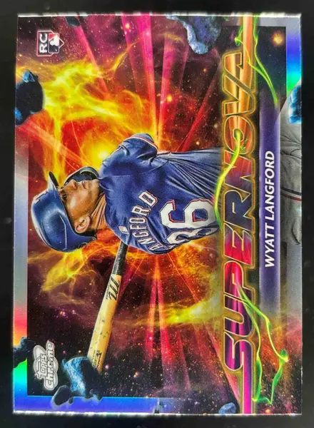 2024 Topps Cosmic Chrome Supernova #SPN-13 Wyatt Langford RC
