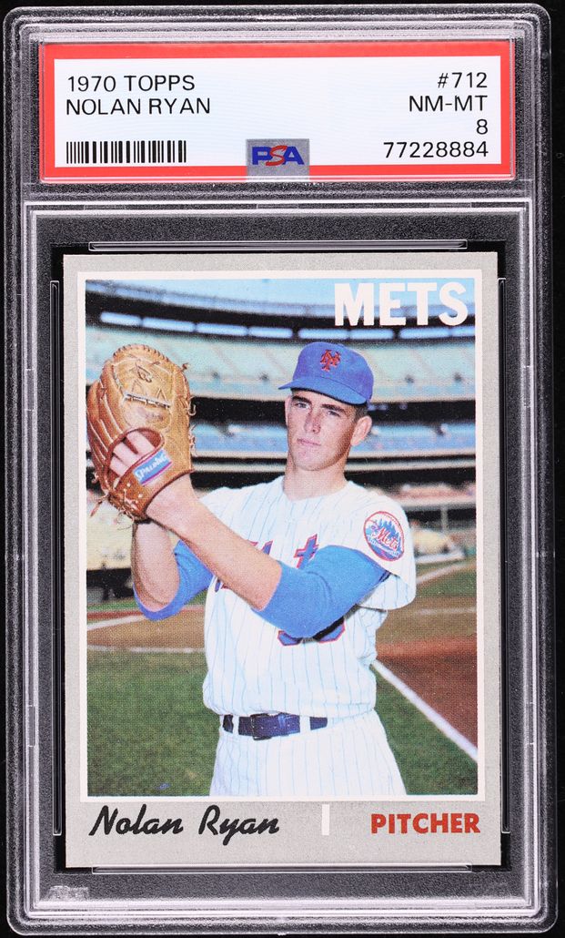 1970 Topps Nolan Ryan #712 PSA 8 NM-MT