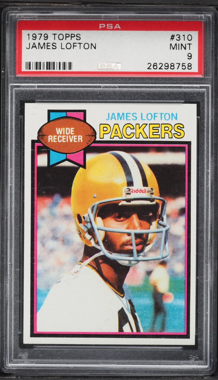 1979 Topps Football James Lofton ROOKIE #310 PSA 9 MINT