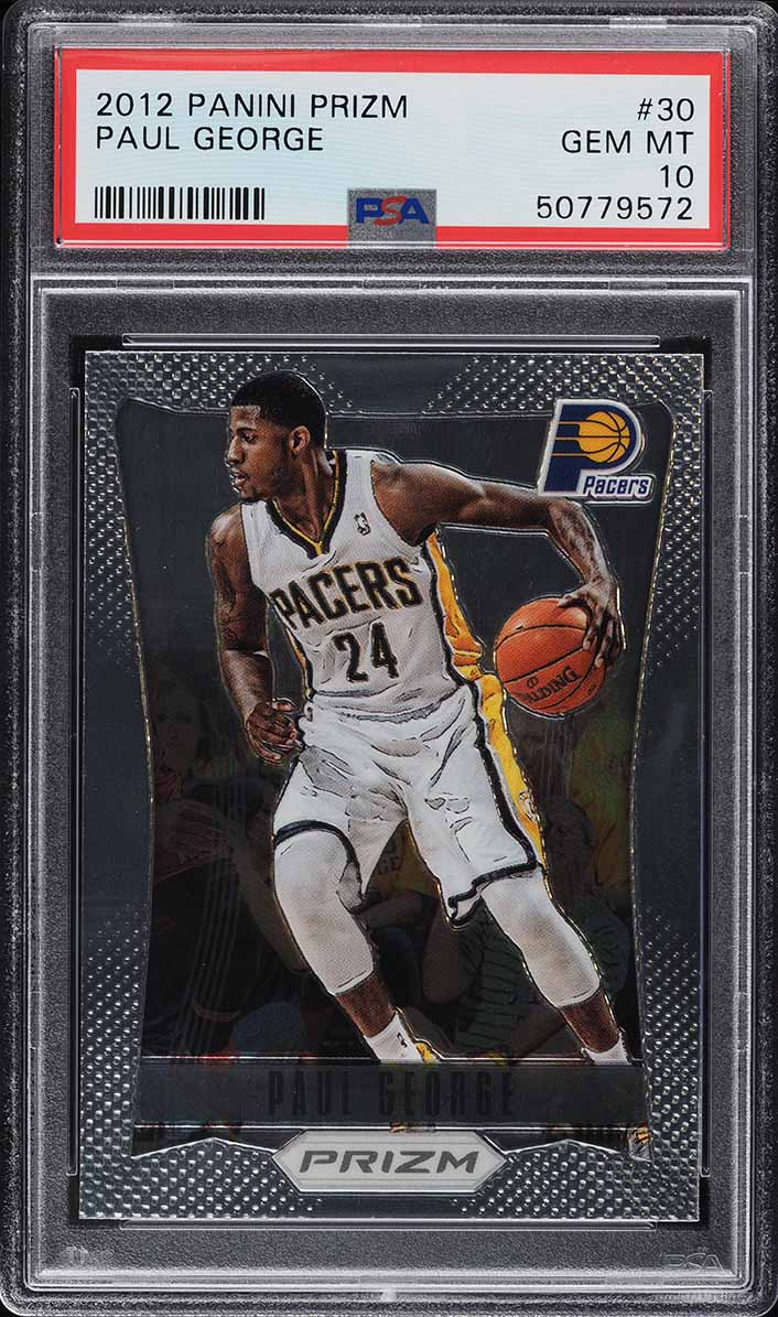 2012 Panini Prizm Paul George #30 PSA 10 GEM MINT