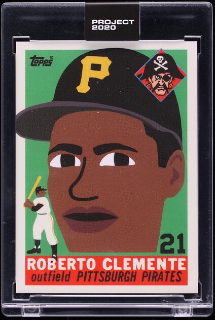 2020 Topps Project 2020 By Keith Shore Roberto Clemente #182