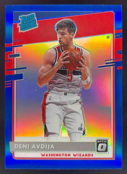 2020-21 Panini Donruss Optic Blue #159 Deni Avdija RC /59