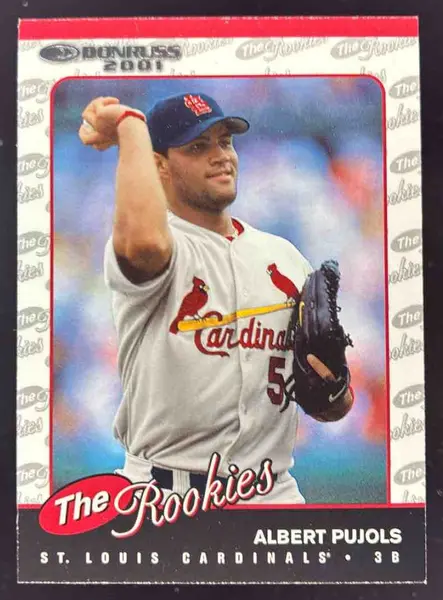2001 Donruss The Rookies #R97 Albert Pujols RC