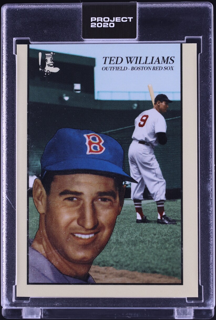 2020 Topps Project 2020 By Oldmanalan Ted Williams #90