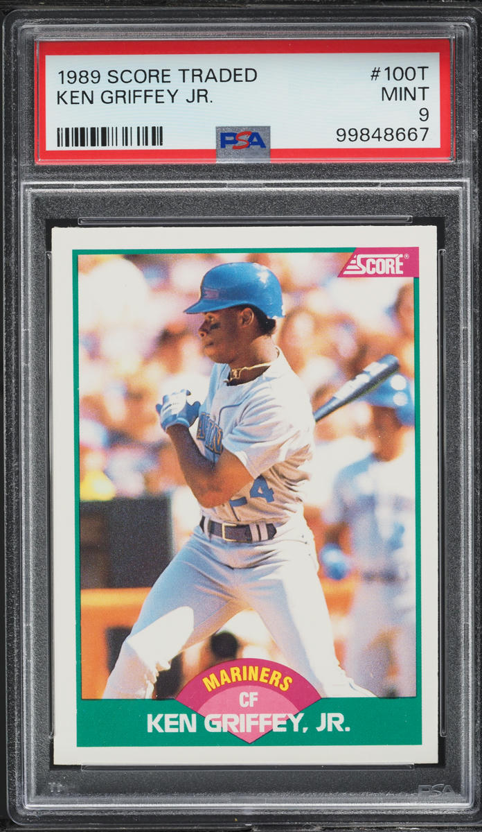 1989 Score Traded Ken Griffey Jr. #100T PSA 9 MINT