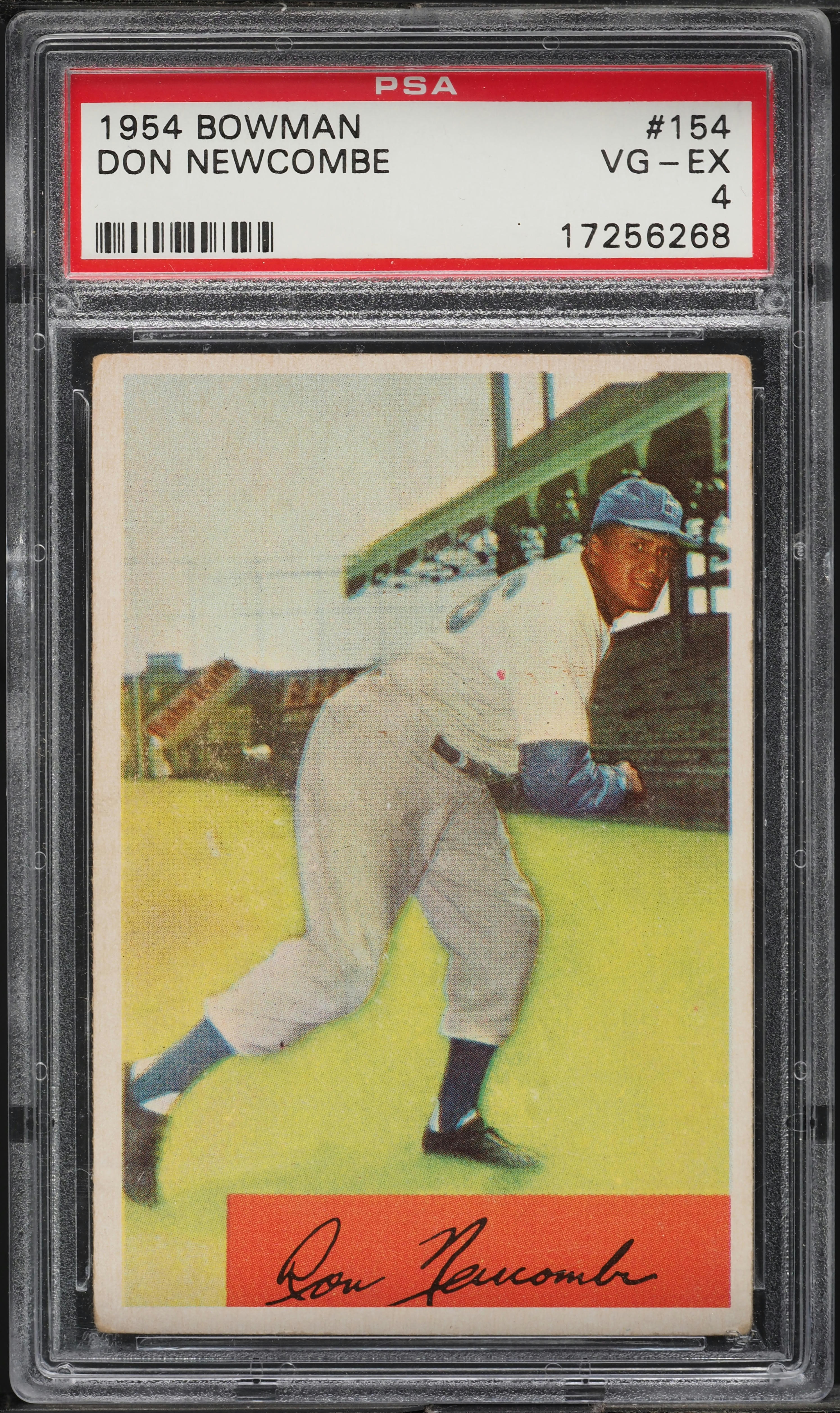 1954 Bowman Don Newcombe #154 PSA 4 VGEX