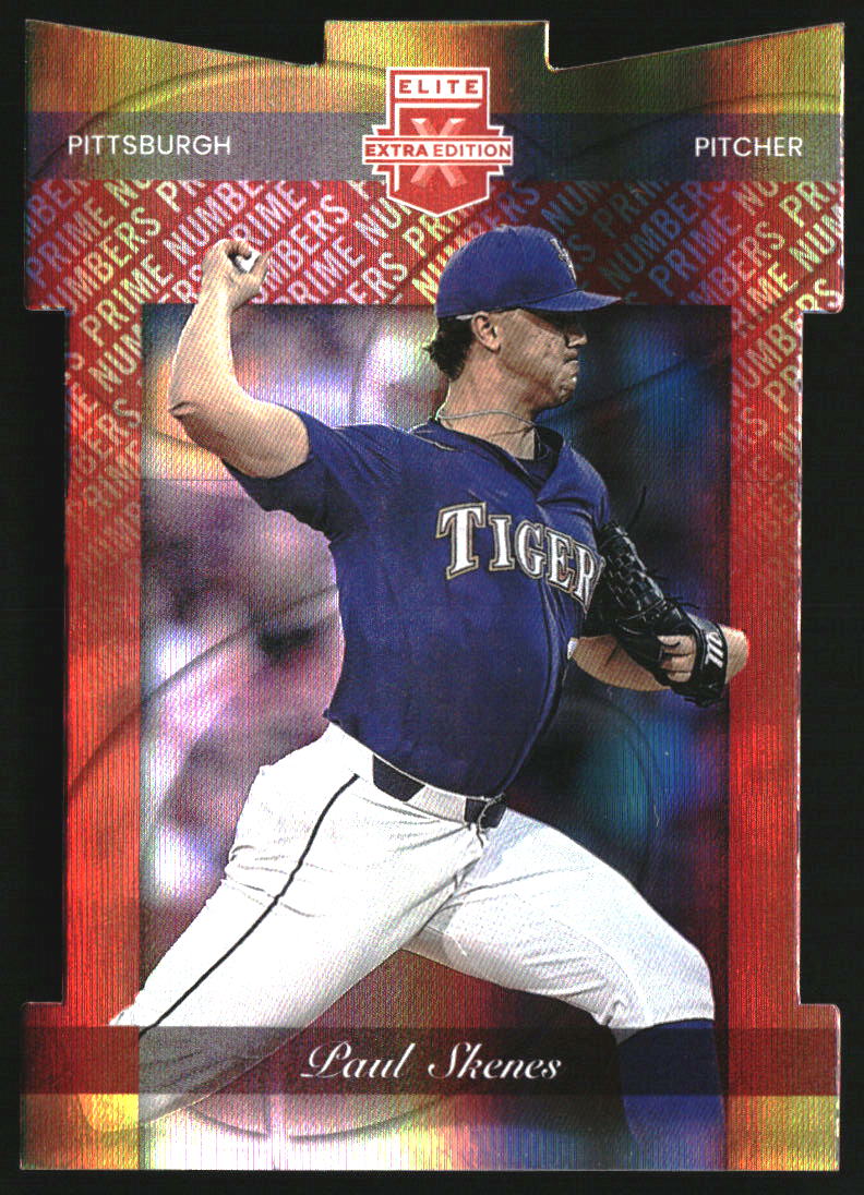 2023 Elite Extra Edition Prime Numbers B Die-Cut #160 Paul Skenes RC /60