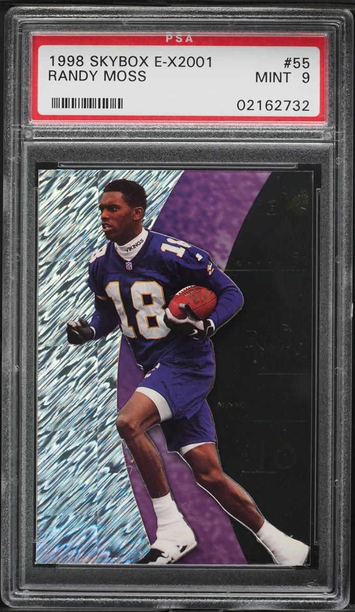 Randy Moss 1998 SkyBox E-X2001 #55 Base Price Guide - Sports Card