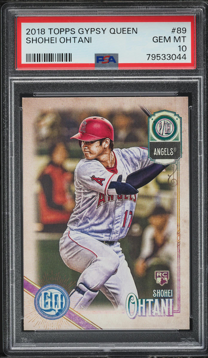 2018 Topps Gypsy Queen Shohei Ohtani ROOKIE #89 PSA 10 GEM MINT