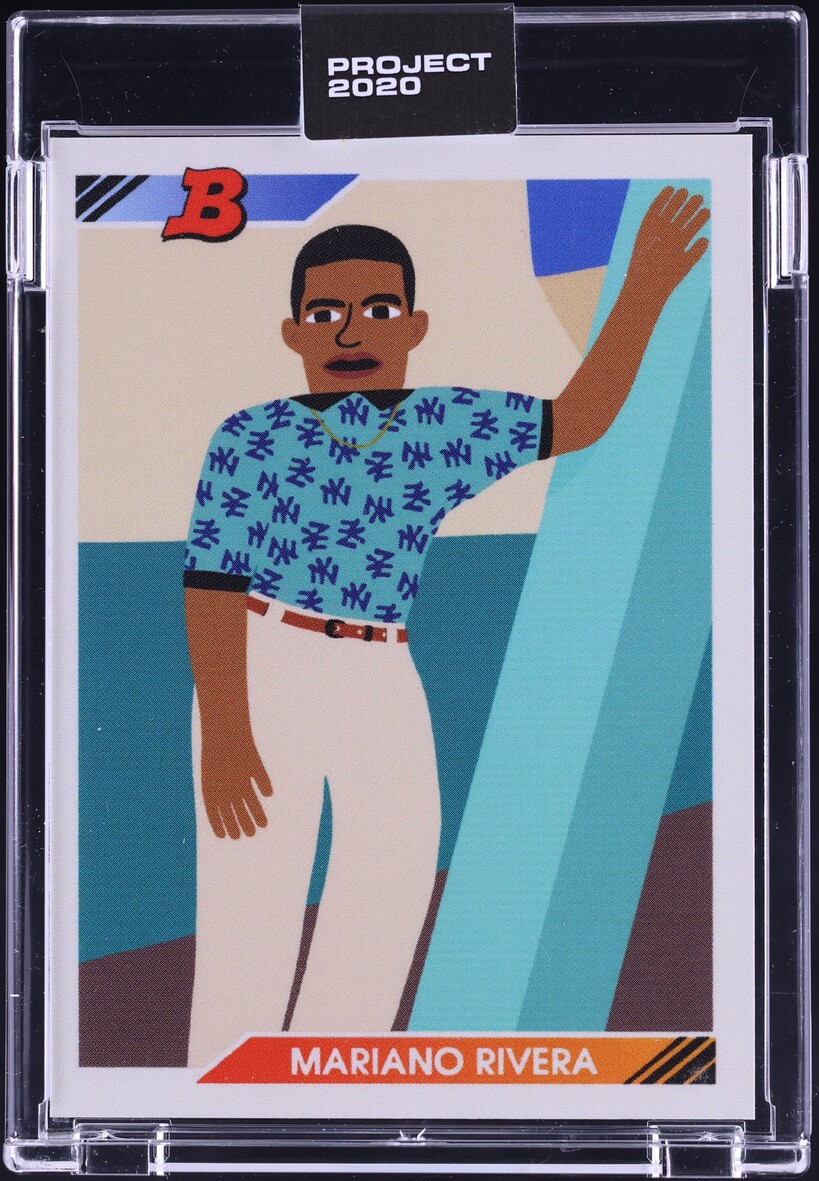 2020 Topps Project 2020 By Keith Shore Mariano Rivera #72