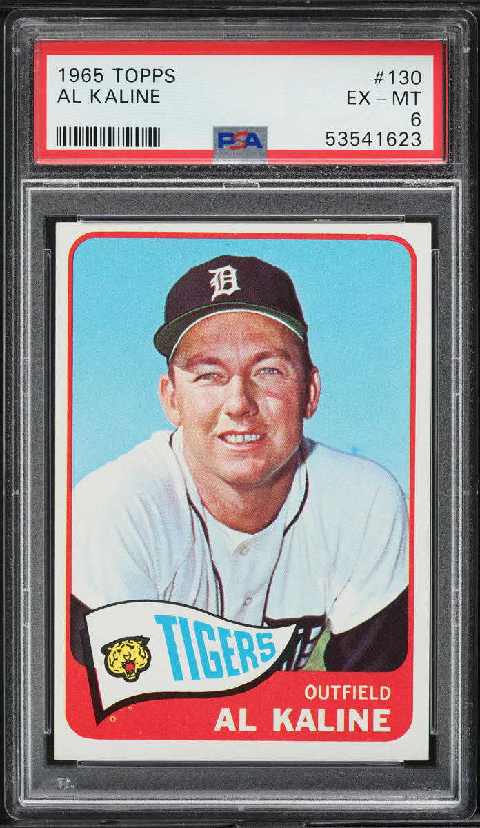 1965 Topps Al Kaline #130 PSA 6 EXMT
