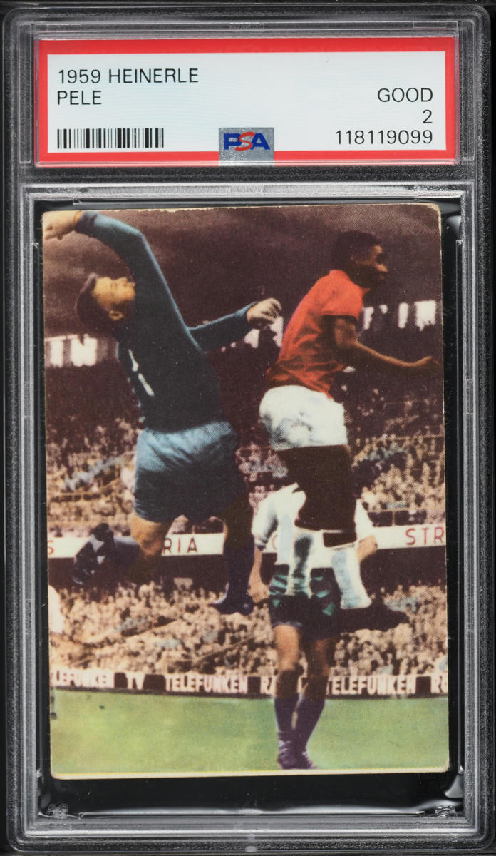 1959 Heinerle Soccer Pele PSA 2 GD