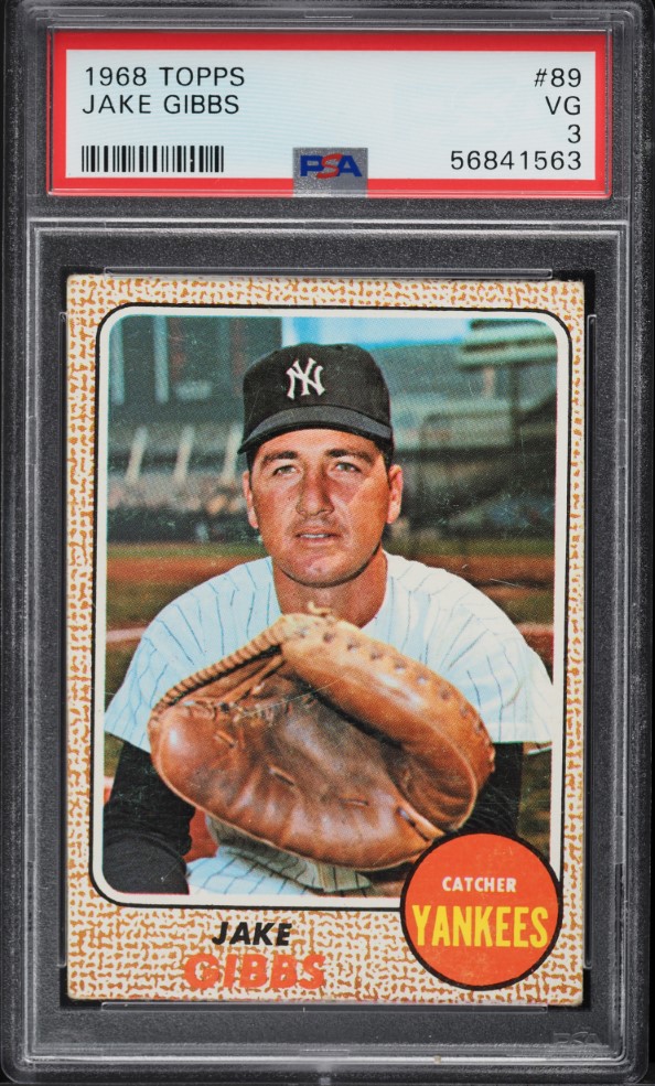 Jake Gibbs #89 1968 Topps Venezuelan Baseball
