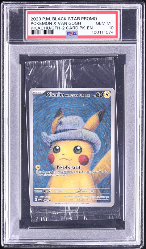 Pikachu with Grey Felt Hat 2023 Scarlet & Violet: Black Star