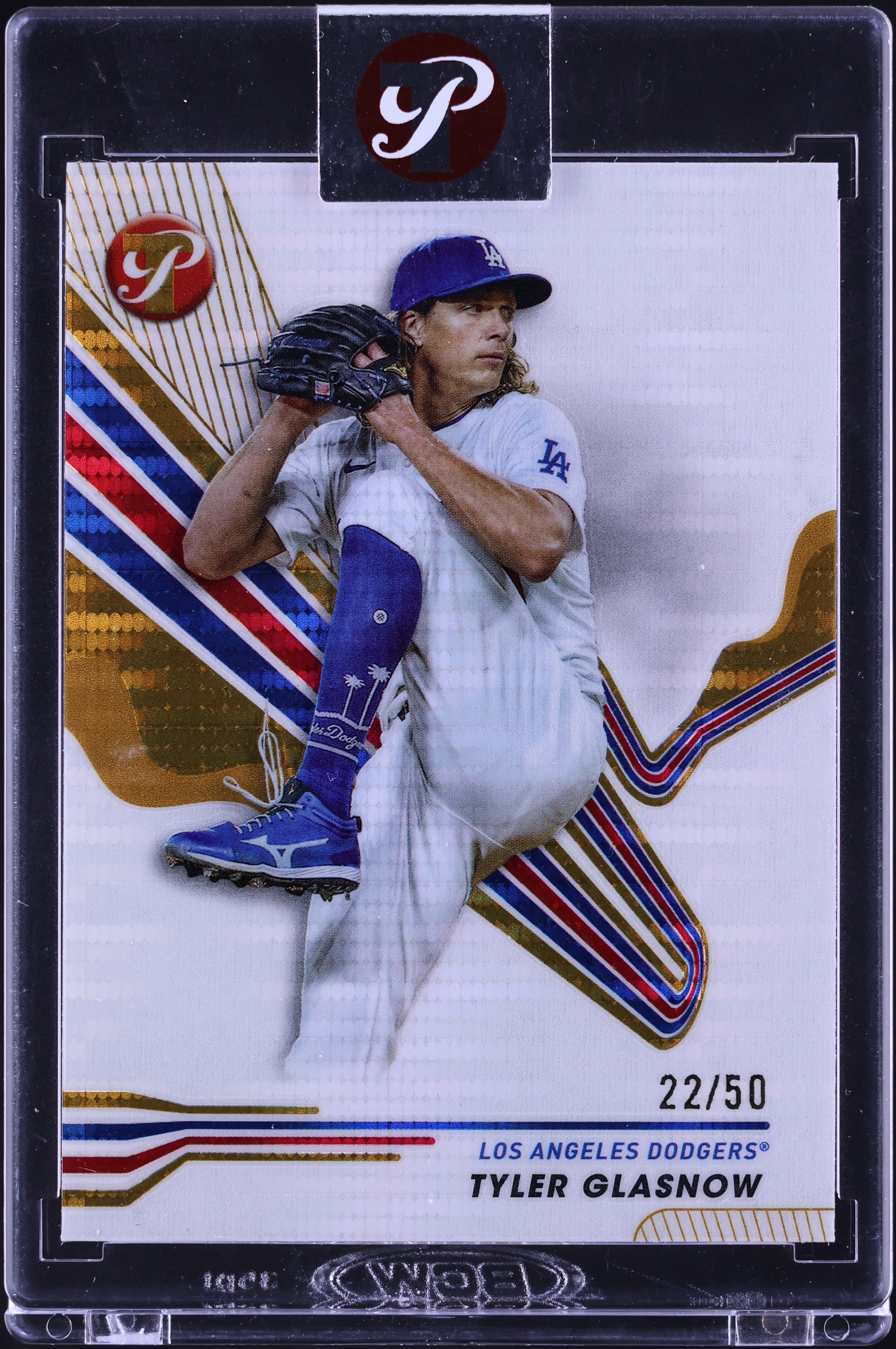 2024 Topps Pristine Gold Refractor Tyler Glasnow /50 #249