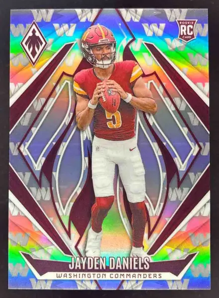 2024 Panini Phoenix Team Logos #198 Jayden Daniels RC /299