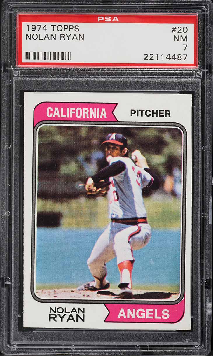 1974 Topps Nolan Ryan #20 PSA 7 NRMT
