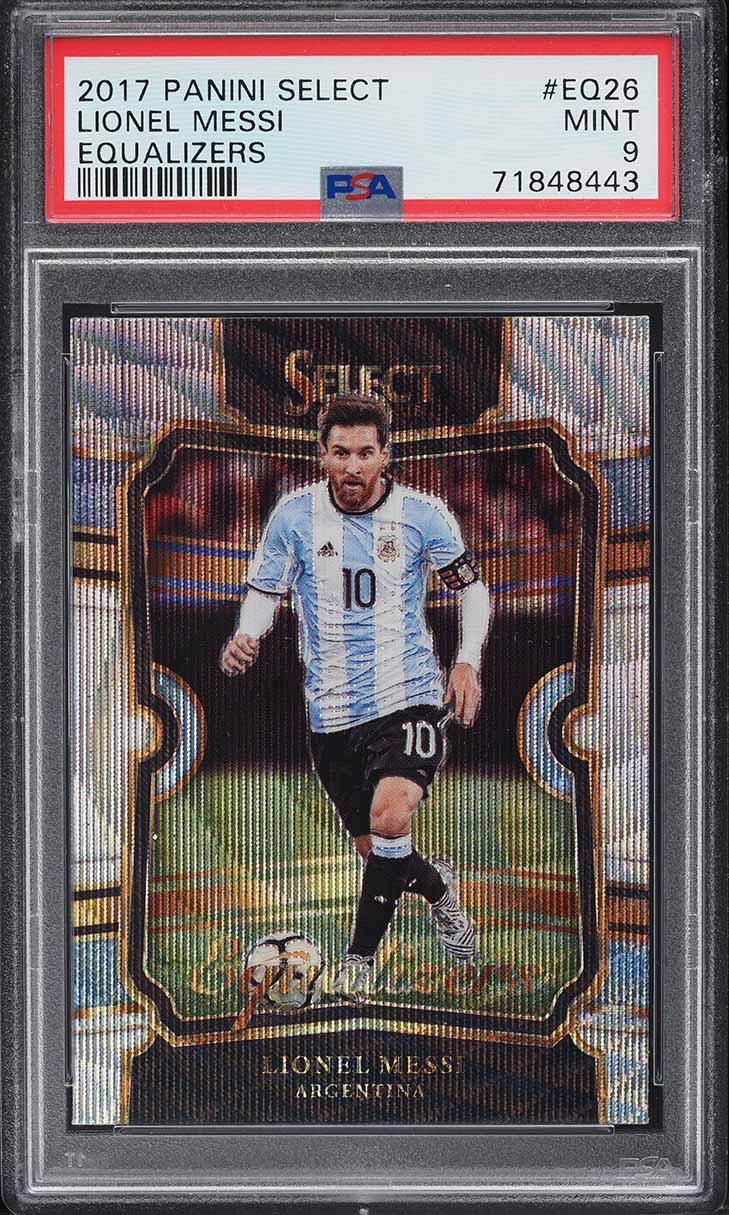 2017 Select Equalizers Lionel Messi #EQ-26 PSA 9 MINT