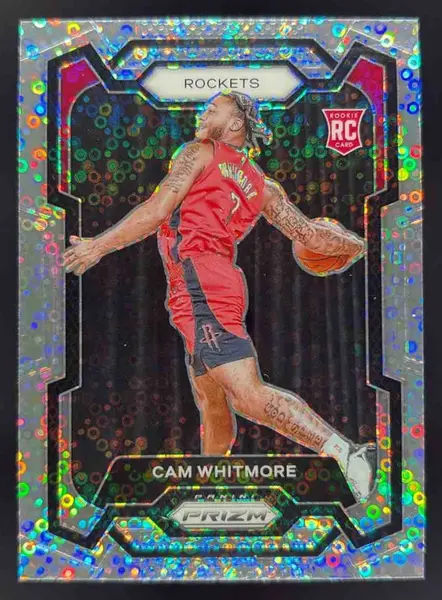 2023-24 Panini Prizm Prizms Fast Break #129 Cam Whitmore RC