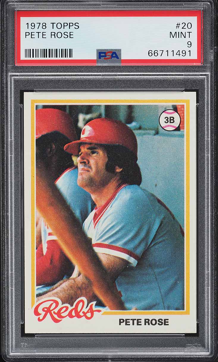 1978 Topps Pete Rose #20 PSA 9 MINT