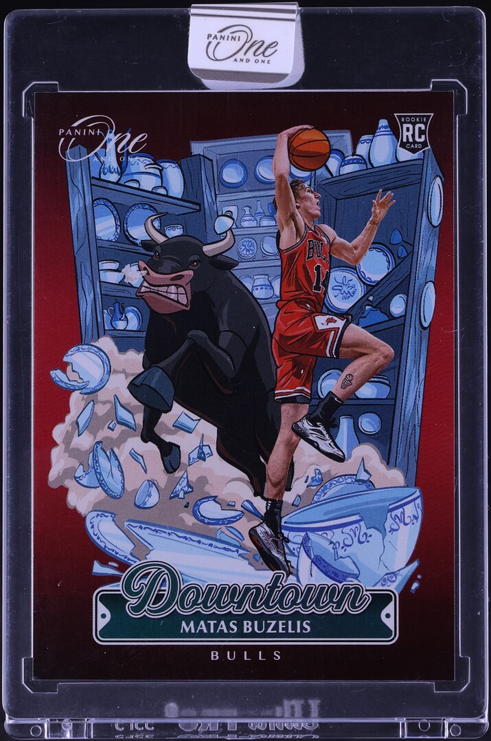 2024 Panini One And One Downtown Matas Buzelis ROOKIE #24