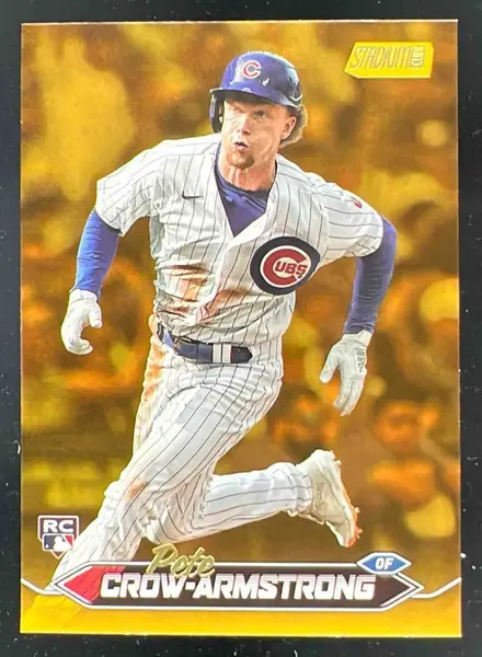 2024 Topps Stadium Club Gold Foil #29 Pete Crow-Armstrong RC