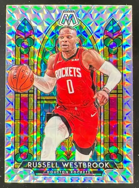 2019-20 Panini Mosaic Stained Glass #2 Russell Westbrook