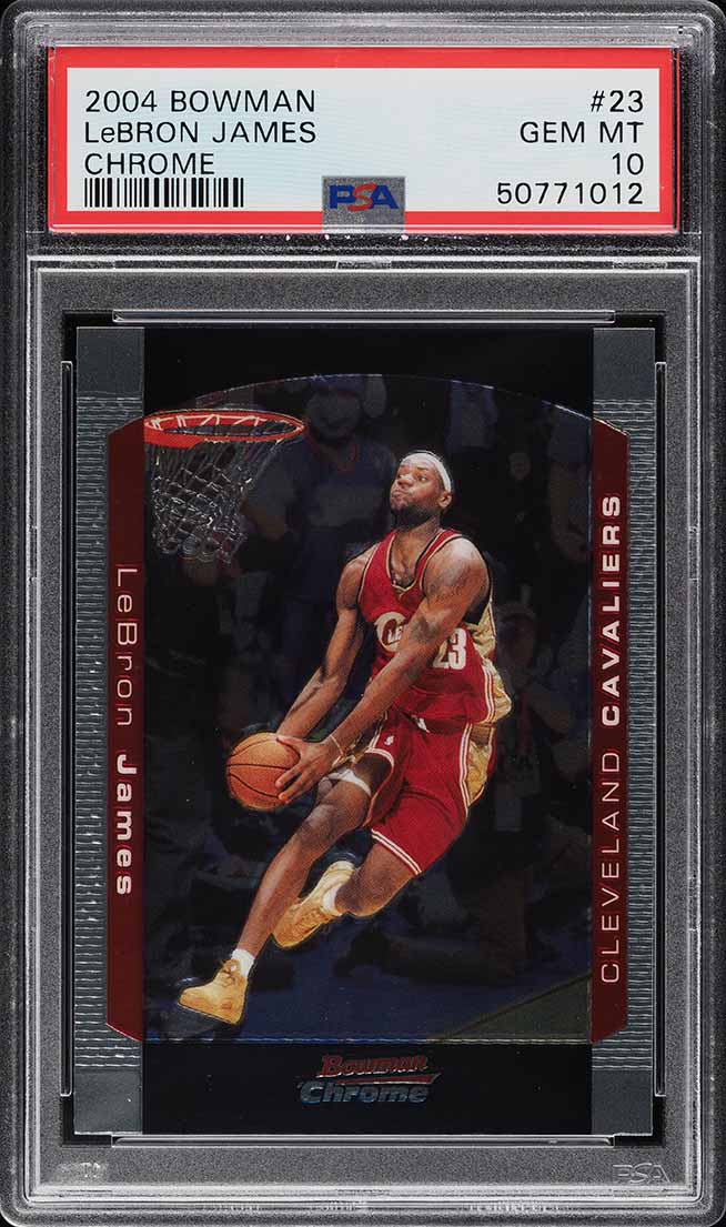 LeBron James 2004 Bowman #23 Chrome Price Guide - Sports Card Investor
