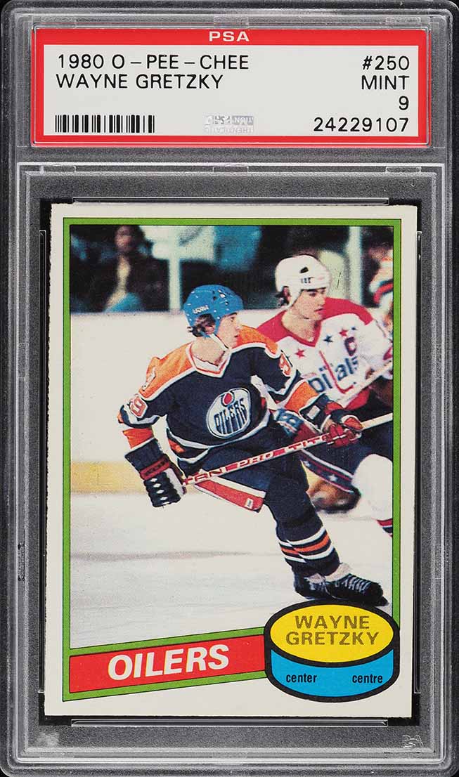 1980 O-Pee-Chee Hockey Wayne Gretzky #250 PSA 9 MINT