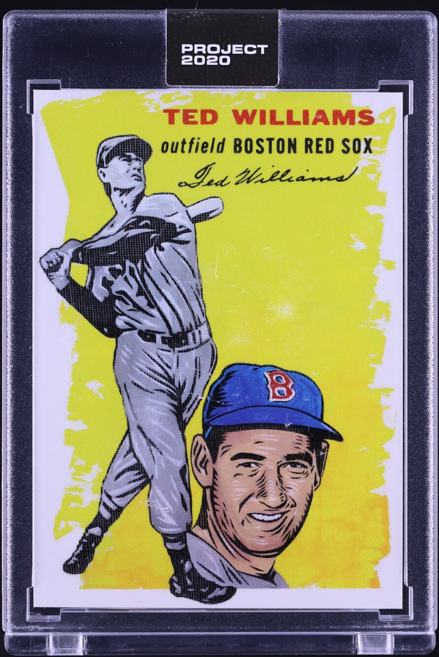 2020 Topps Project 2020 By Blake Jamieson Ted Williams #189