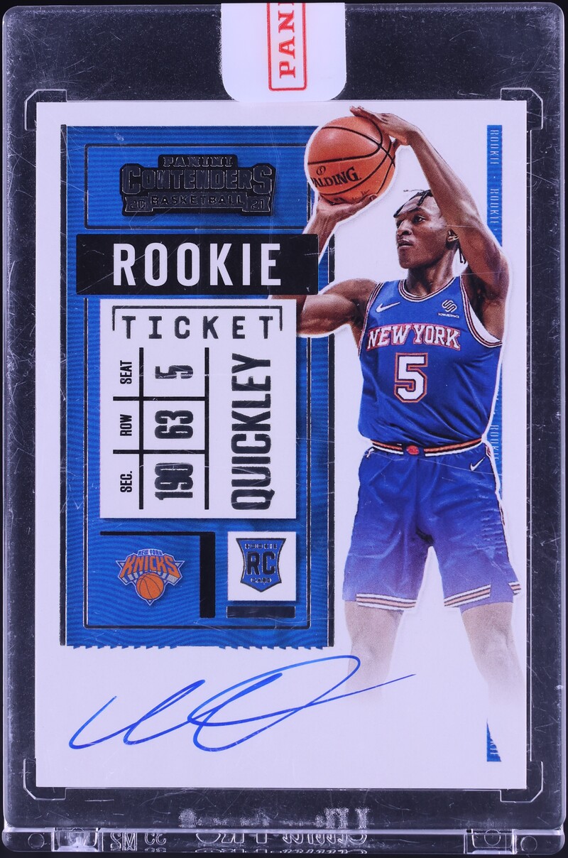 2020 Panini Contenders Variation Immanuel Quickley ROOKIE AUTO #114