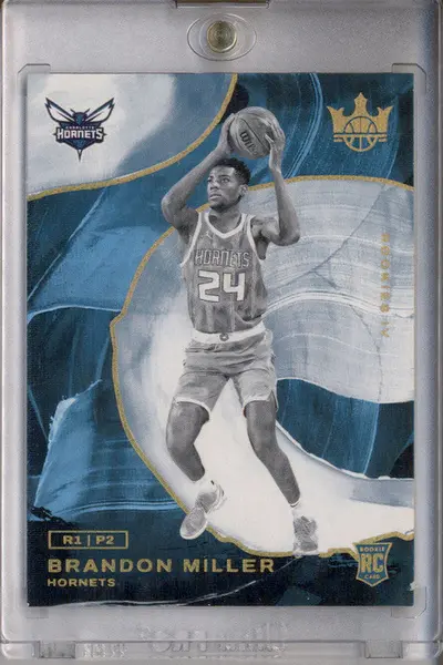 2023-24 Panini Court Kings #179 Brandon Miller Tier Four RC