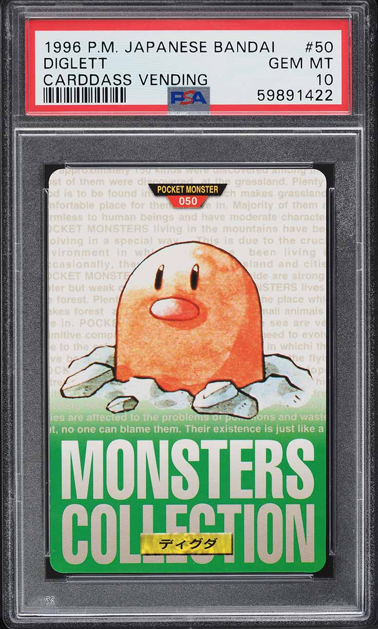 Diglett PSA 10