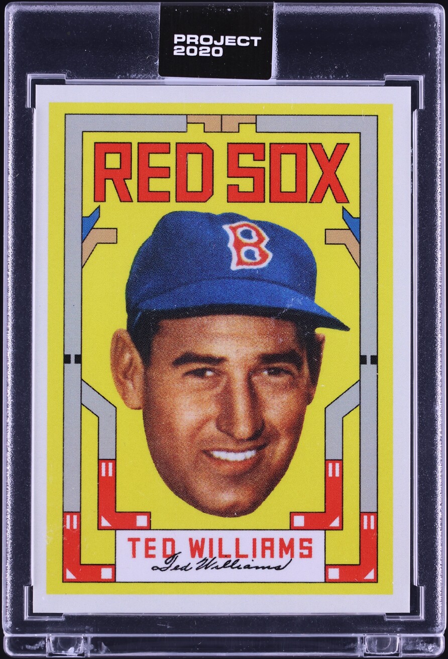 2020 Topps Project 2020 By Grotesk Ted Williams #172
